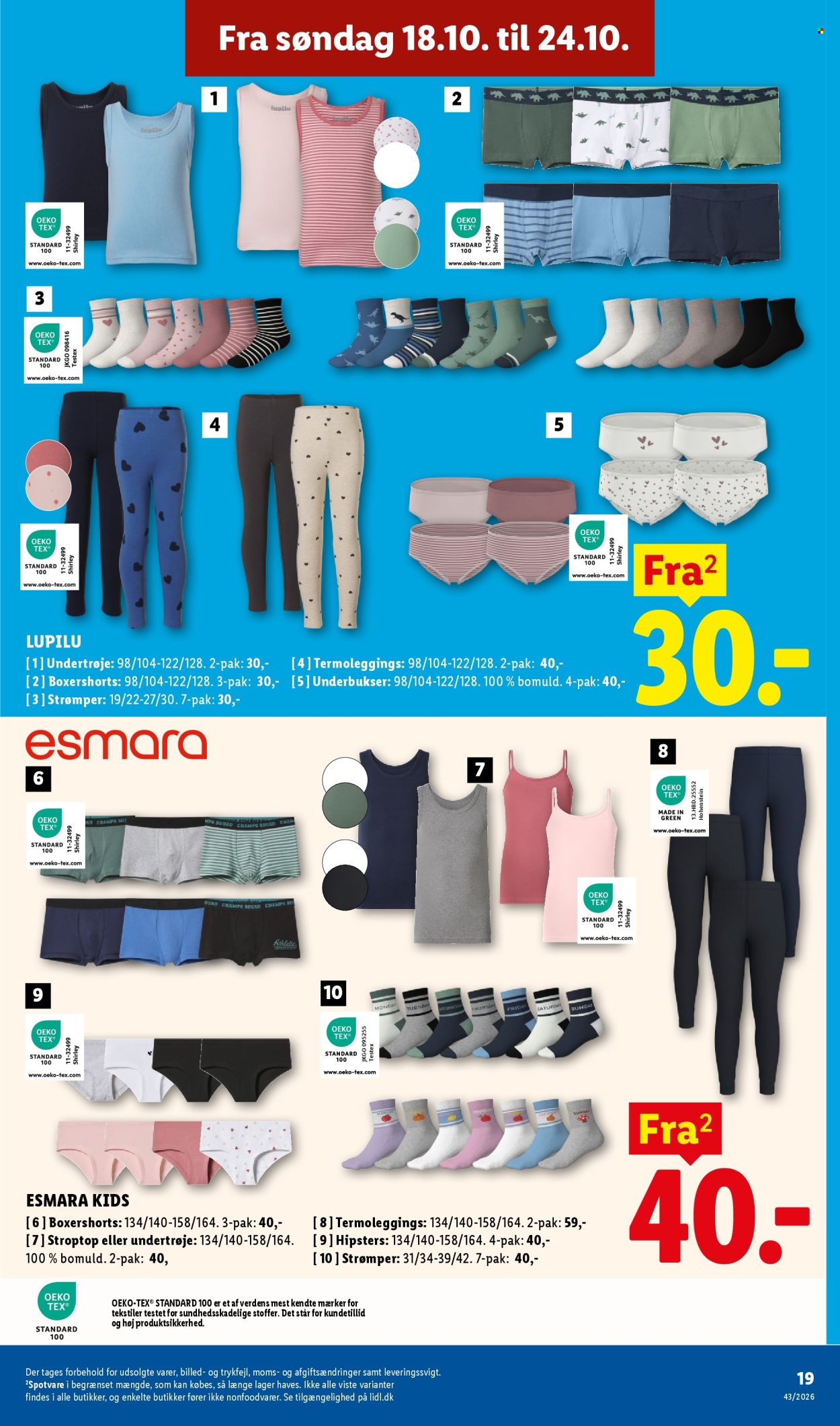 Lidl tilbudsavis  - 18.10.2026 - 24.10.2026. Side 3. Side 3