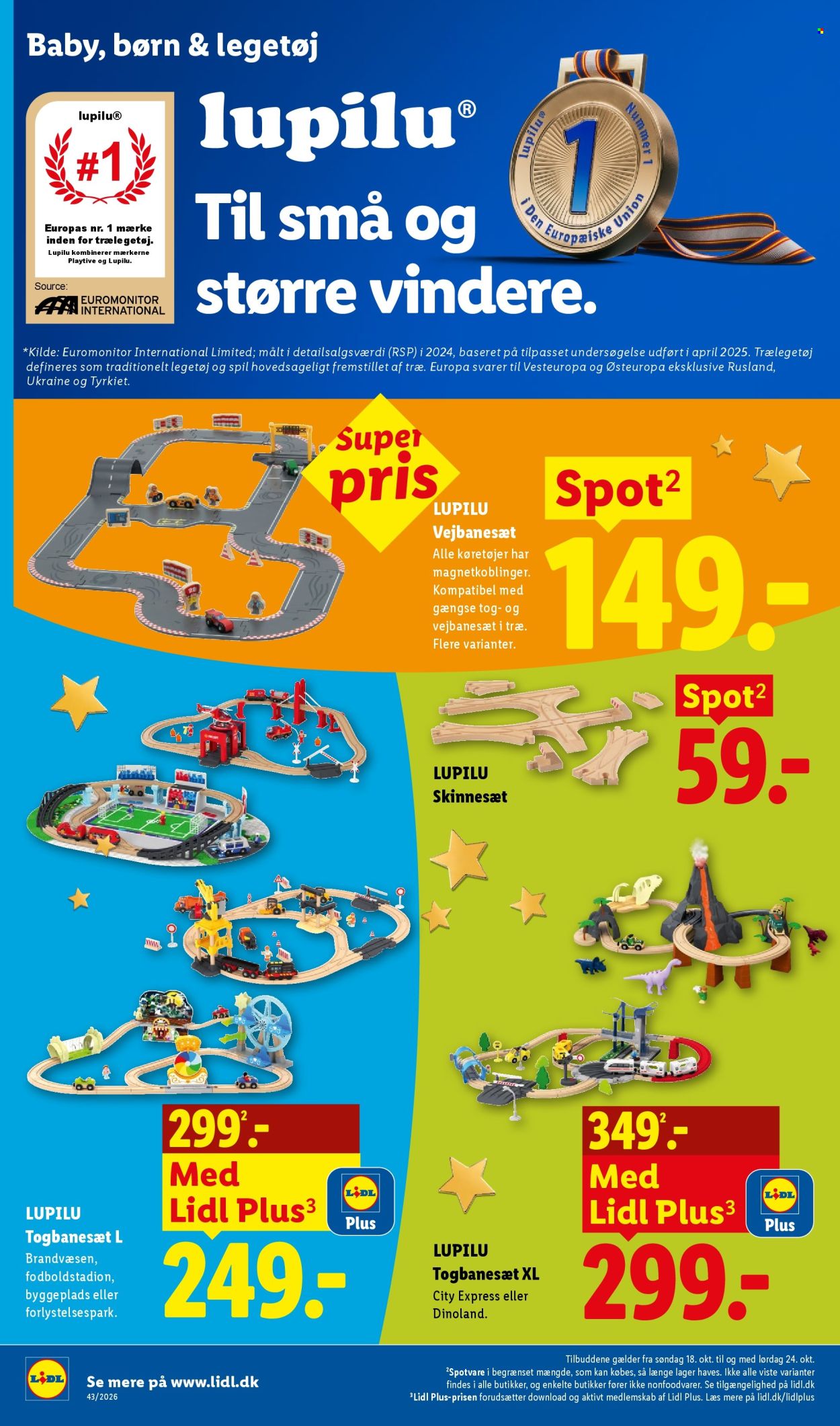 Lidl tilbudsavis  - 18.10.2026 - 24.10.2026. Side 4. Side 4