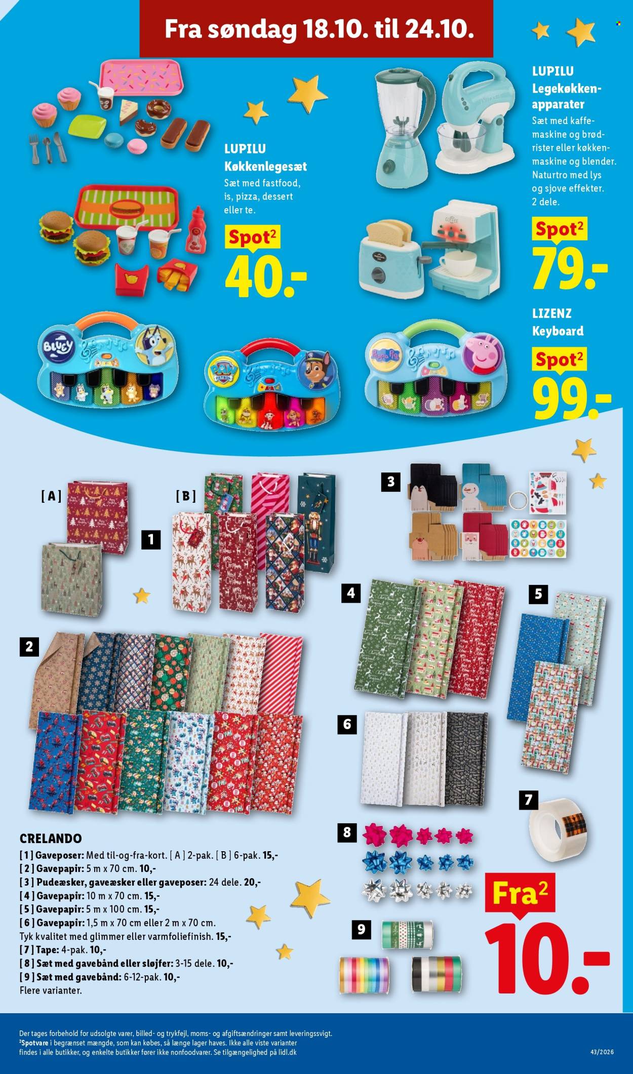 Lidl tilbudsavis  - 18.10.2026 - 24.10.2026. Side 24. Side 24