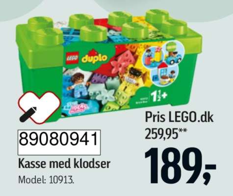Kasse med klodser