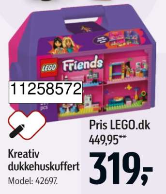 Kreativ dukkehuskuffert