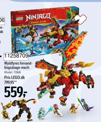 Wyldfyres forvandlingsdrage-mech