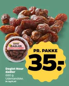 Deglet Nour dadler