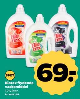 Biotex flydende vaskemiddel