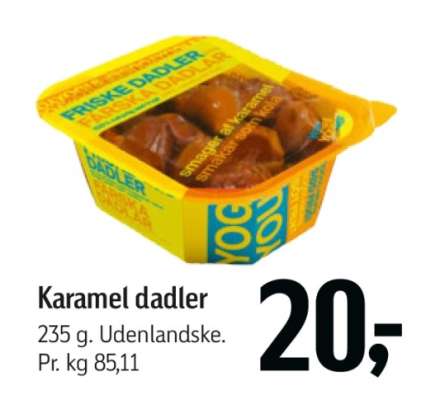 Karamel dadler