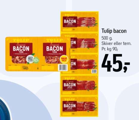 Tulip bacon