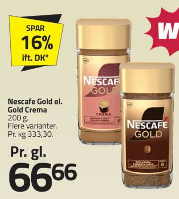 Nescafé Gold el. Gold Crema