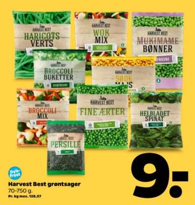 Harvest Best grøntsager