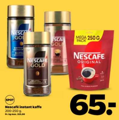 NESCAFÉ INSTANT KAFFE