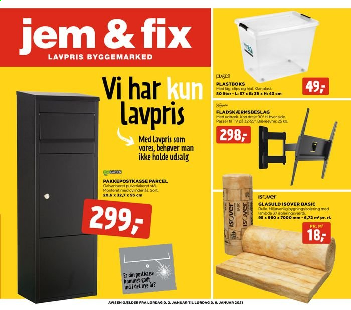 Jem & Fix tilbudsavis  - 10.01.2021 - 16.01.2021. Side 17.