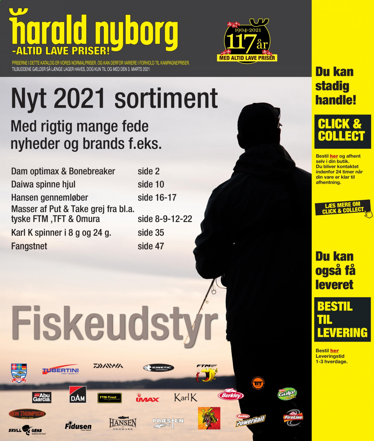 Harald Nyborg tilbudsavis  - 23.02.2021 - 03.03.2021. Side 1.