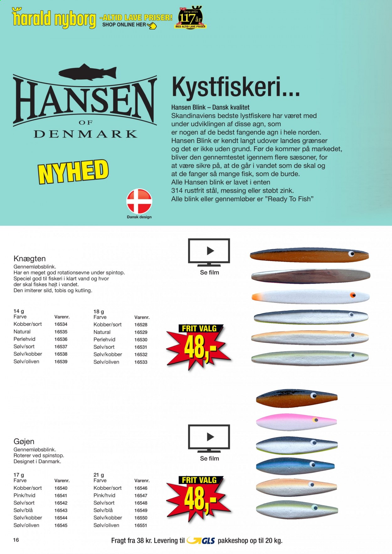 Harald Nyborg tilbudsavis  - 08.04.2021 - 14.04.2021. Side 16.